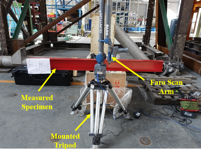 Omar Sediek、吳東諭*、張廷晧、Sherif El-Tawil、Jason McCormick：Measurement, Characterization, and Modeling of Initial Geometric Imperfections in Wide-Flange Steel Members Subjected to Combined Axial and Cyclic Lateral Loading, Journal of Structural Engineering, 147(9): 04021120 (September 2021)
