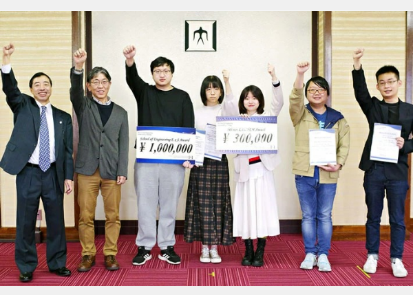 林頌然教授團隊創新提案獲日本E×S challenge首獎
