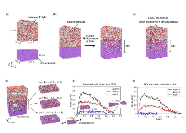 許栢淇、林宥成、吳維軒、包淳偉、陳志鴻：Atomistic investigation of solid electrolyte interphase: nanostructure, chemical composition and mechanical properties. Journal of The Electrochemical Society, Vol. 169, No. 12, 120520 (2022)