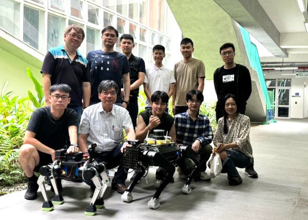 郭重顯教授｜研發AI機器狗 可望改善產業缺工問題