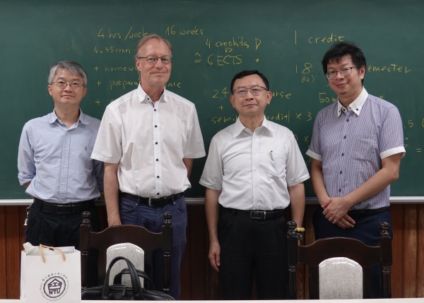 德國斯圖加特大學系統動力學研究所所長Oliver Sawodny教授來訪