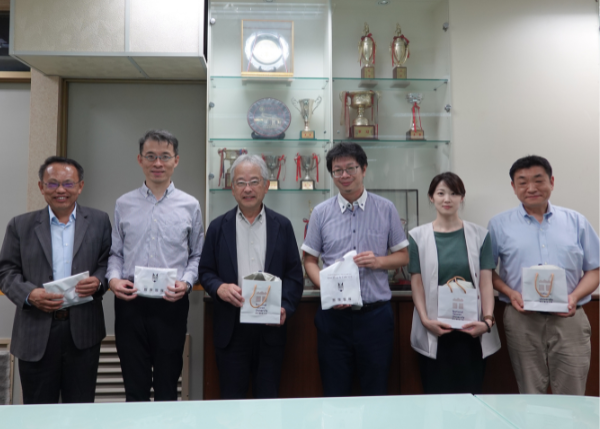 日本早稻田大學資訊生產系統研究所所長來訪