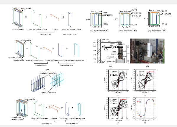 歐昱辰*、Hermawan Sutejo、Jyun-Lin Huang、Sheng-I Yen：Seismic Performance of Reinforced Concrete Beams with Lap-Spliced Intermediate Hoops, Journal of Structural Engineering, Volume 150, Issue 3 (December 27th, 2023)