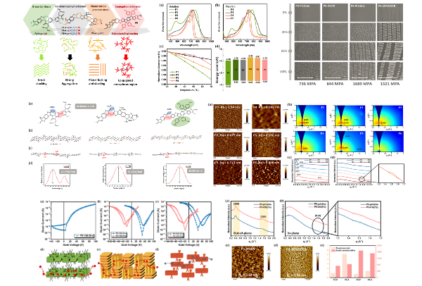 施彥翰、吳冠霖、闕稟翔、李奕霈、陳文章、闕居振*：The Influence of Interlocking Effects in Conjugated Polymers Synthesized by Aldol Polycondensation on Field-Effect Transistor Properties and Morphology, JACS Au (27 February 2025)