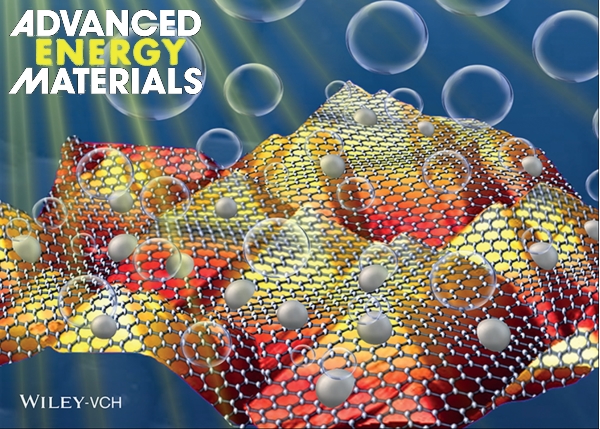 The Publication of Prof. Chun-Wei Chen's Research Team Selected as the Back Cover of Journal《Advanced Energy Materials》
